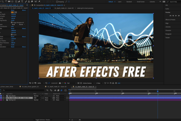 after effects free