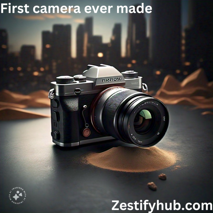 first camera ever made